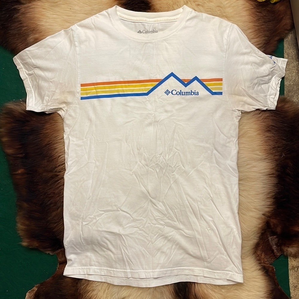 COLUMBIA White T Shirt